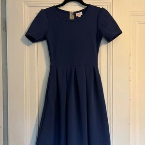 LuLaRoe Amelia Dress - XXS - Blue